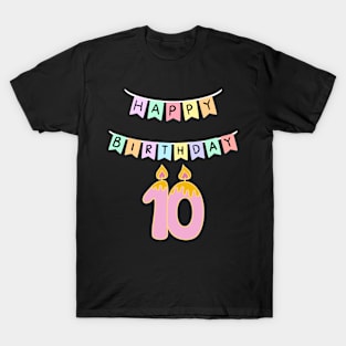 10 ten birthday T-Shirt